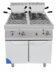 Cuocipasta a gas 2 vasche capacità Lt 24+24  cm 80x70x108,5h - CESTELLI INCLUSI