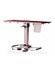 TAVOLO OPERATORIO VETERINARIO INOX AD ALTEZZA VARIABILE ELETTRICAMENTE CM 118X56X85/102H