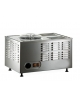 Mantecatore gelatiera inox professionale con vasca da Lt. 3 - Da banco