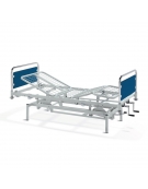 Letto degenza ospedaliero -  3 snodi - elettrico - altezza variabile - ruote - cm 92x207x95h