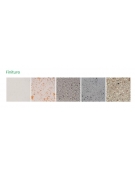 DISSUASORE VERTICALE BASSO DIAMETRO CM 40 ALTEZZA CM 45 IN CEMENTO CON FASCIA CATARIFRANGENTE - COLORE BIANCO TRAVERTINO