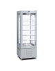 Vetrina pasticceria verticale Litri 450 - Refrigerazione statica+2°+10°C - N°4 Lati a vetro - cm 65x65x190h