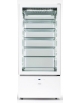 Vetrina pasticceria verticale - Refrigerazione ventilata +2°+10°C - Colore Bianco - Capacità 457 Litri - cm 80,5x64,5x184h