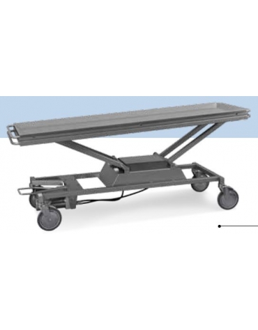 Carrello trasporto salme elevabile ed inclinabile