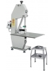 Segaossa in alluminio anodizzato con lama da cm 155 - Trifase - Completo di base cavalletto - Altezza di tagli cm 25
