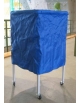 Carrello porta palloni pieghevole, sacca in nylon, chiusura ad ombrello - cm 60x60x90h