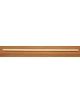 Bastone in legno verniciato al naturale per ginnastica - Lunghezza cm 70 - diametro mm 25 circa