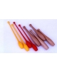 Clavette piccole in legno tornito e verniciato al naturale - peso gr. 300  - altezza cm 31- diametro cm 5,6