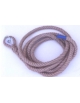 Fune per palco salita da mt. 5 - diametro mm 28 - con asola anello e terminale in pvc