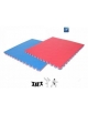 Tappeto incastro karate in EVA - cm 100x100x2h colore rosso-blu