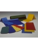 Stuoia ripiegabile in 4 sezioni, sfoderabile, con fodera in cotone 100% - Dimensioni cm 180x65x4h