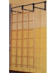 Quadro svedese in legno a 16 fori oscillante, con attacchi acciaio - cm 230x250h