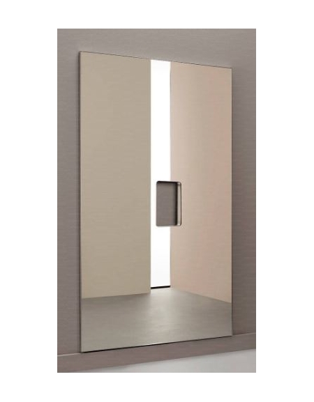 Specchio antinfortunistico modulare, liscio, dimensione cm. 100x170 h. con foro