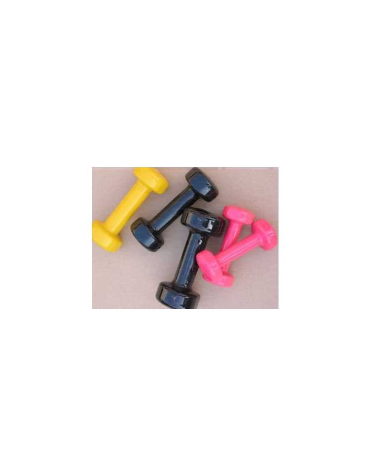 Manubrio Body-Solid In Ghisa Gommata - Acciaio Massiccio - Peso Fisso