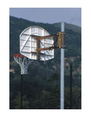 Basamento polivalente per basket/minibasket con ruote