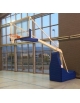 Impianto basket oleodinamico elettrico, tabellone cm 180x105 - sbalzo cm 325 -  CERTIFICATO UNI-EN 1270