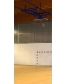 Impianto basket a soffitto elettrificato norme FIBA