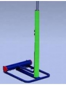Protezione imbottita fluo per impianti DN41002 e   DN41003