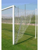 Coppia ribaltine da applicare sulle porte da calcio 7.32x2.44 m. con palo in alluminio sez. 120x100 mm