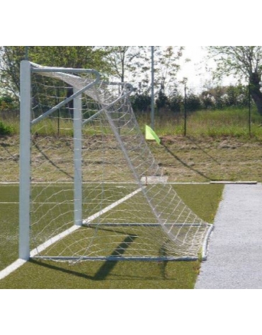 Coppia ribaltine da applicare sulle porte 6x2 m. con palo in alluminio sez. 120x100 mm.