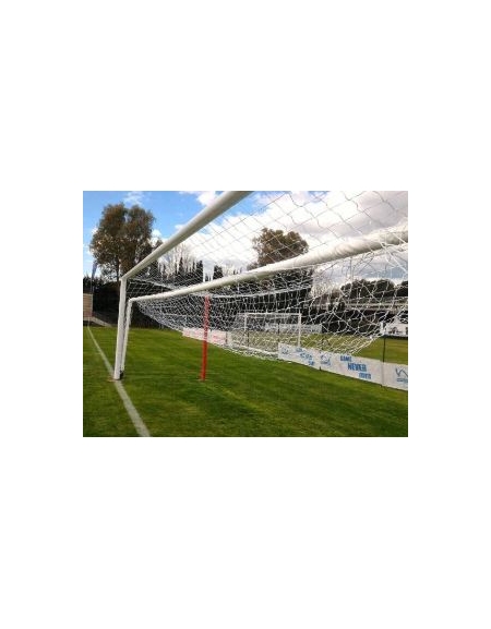 Protezione per la ribaltina di n° 1 porta calcio regolamentare, in gomma con fodera chiusura a velcro.