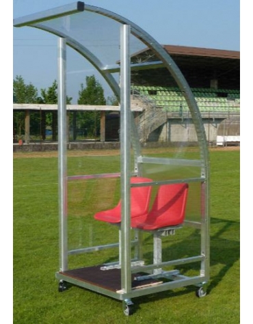 Carrello con ruote per il trasporto delle panchine modello Strong, Strong Plus e Standard