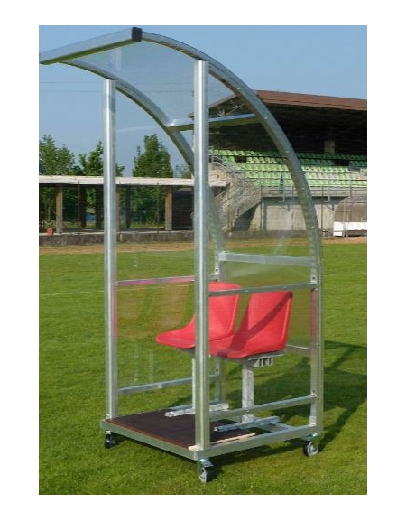Carrello con ruote per il trasporto delle panchine modello Strong, Strong Plus e Standard