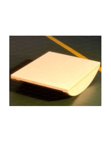 Tavoletta propriocettiva in legno rettangolare dim. 60 x 40  con semilune.