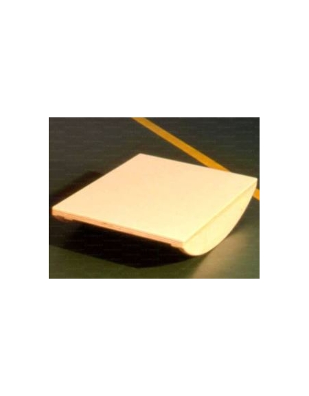 Tavoletta propriocettiva in legno rettangolare dim. 60 x 40  con semilune.