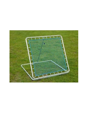 Telaio con rete ad inclinazione variabile per allenamento. Dimensione 105x105 cm.