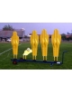 Carrello porta sagome per barriera. Adatto per sagome art. DN41339 - DN41340 - DN41341