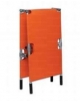 Portantina chiudibile in acciaio cromato, pieghevole in 2 pezzi - portata 120 kg - cm 203x50x14h