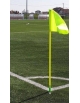 Set 4 pali calcio snodati con bussole, bandierine, clips - diametro mm 30 - altezza cm 160
