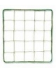 Rete in polietilene verde ø mm 3 maglia cm. 14x14. Certificata UNI-EN 1263-1 - Prezzo al mt/q