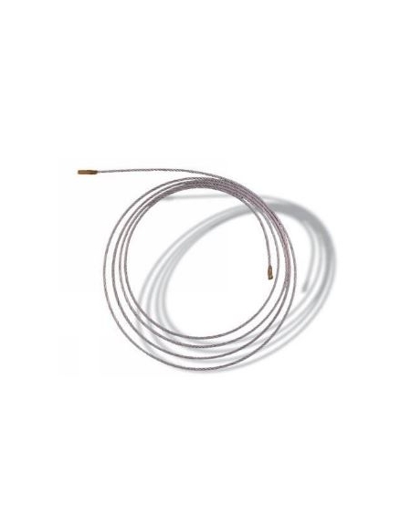 Set 5 Ditali Per Cavi &Oslash;4mm - Acciaio Zincato, DIN 6899B, Peso 7g L'uno