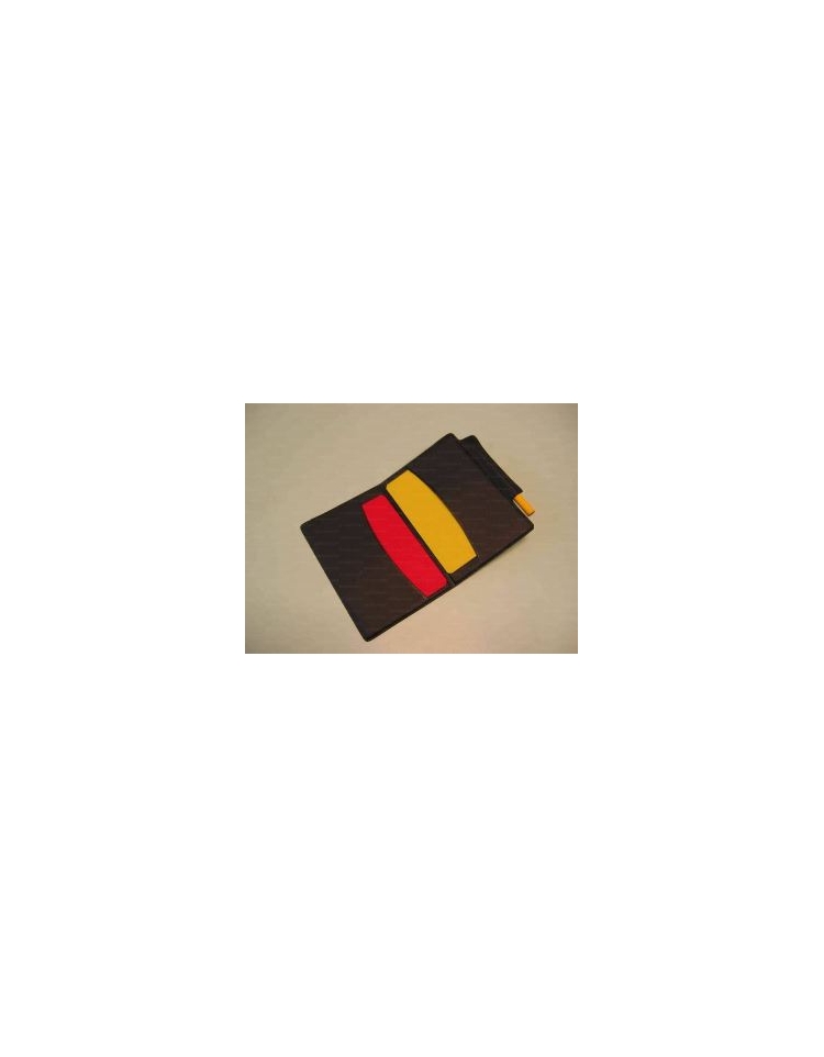 SANTOO Set di Cartellini da Arbitro Calcio Cartellini Rosso e Giallo SANTOO Set di Cartellini da Arbitro Calcio Cartellini Rosso e Giallo