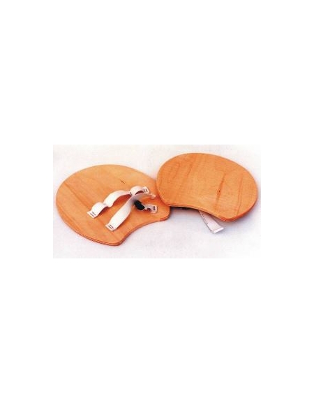 Palmare in legno con elastico per attività ludico motorie. Palmare in legno con elastico per attività ludico motorie.