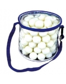 Palline tennis tavolo bianche confezione 100 pz.