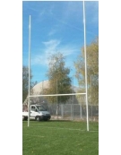 Coppia porte Rugby in alluminio altezza 11,00 metri fuori terreno.