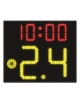 Tabellone Indicatore dei 24 secondi, timer, tempo gioco, luce rossa - visualizzazione su 1 lato - cm 70,5x60x11,5