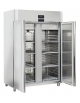 Armadio congelatore BT 2 porte a bassa temperatura -18 -22°C Lt 1400 GN 2/1 Inox AISI 304 cm 140x82,3x207,5h-CLASSE ENERGETICA D