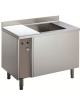 Lavaverdure professionale industriale con vasca da 300 Lt - Carico per ciclo 10 Kg (verdure leggere) / 40 Kg (verdure pesanti)