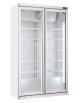 Vetrina bevande doppia porta a battente - Temperatura +1°/+10°C - Capacità Lt 805 - cm 112x59,7x198,3h