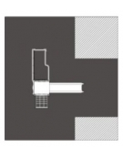 Villaggio "zero legno" montanti in alluminio con 1 torretta , 1 scala in corda ,gruppo ginnico arrampicata e 1 scivolo in poliet