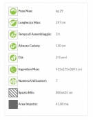 Gioco Torretta "zero legno" in alluminio con scala a gradini ,2 scivoli polietilene , 2 torrette ed un pannello gioco tris