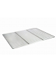 GRIGLIA LEGGERA ACCIAIO INOX AMAGNETICO AISI 201 - cm 80x60