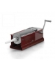 Insaccatrice orizzontale in acciaio ROSSO - capacità 5 Lt. - mm 230x590x240h