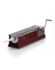 Insaccatrice orizzontale in acciaio ROSSO - capacità 8 Lt. - mm 335x670x245h