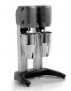Frullino doppio in acciaio inox, bicchiere lt 0,9x2 in acciaio inox - Tasto con 2 velocità