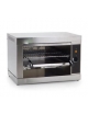 Salamandra in acciaio inox fissa -  2200 Watt -  griglia cm 41x35 -Dimensioni esterne cm 56x36x39h